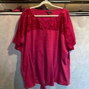 Plus size Lane Bryant cotton top